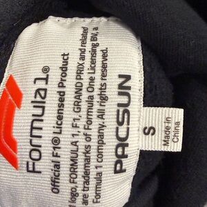 PacSun Black Formula 1 Licensed Tee